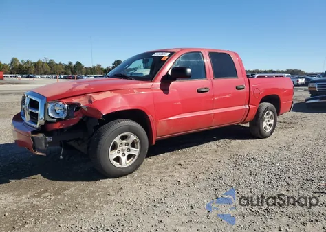 2006 Dodge Dakota Quad Slt from USA, damaged, VIN 1D7HE48N66S588307